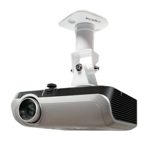 Logilink BP0003 Projector mount, ceiling, universal, 220 mm, white , Logilink