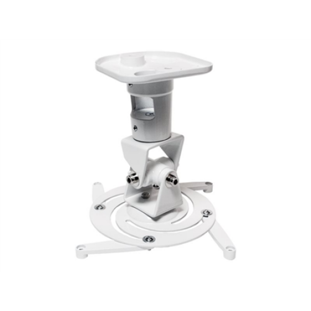 Logilink BP0003 Projector mount, ceiling, universal, 220 mm, white , Logilink
