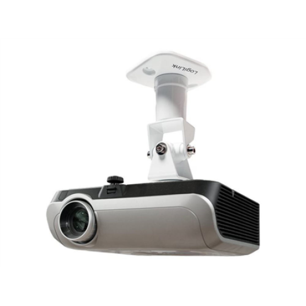 Logilink BP0003 Projector mount, ceiling, universal, 220 mm, white , Logilink