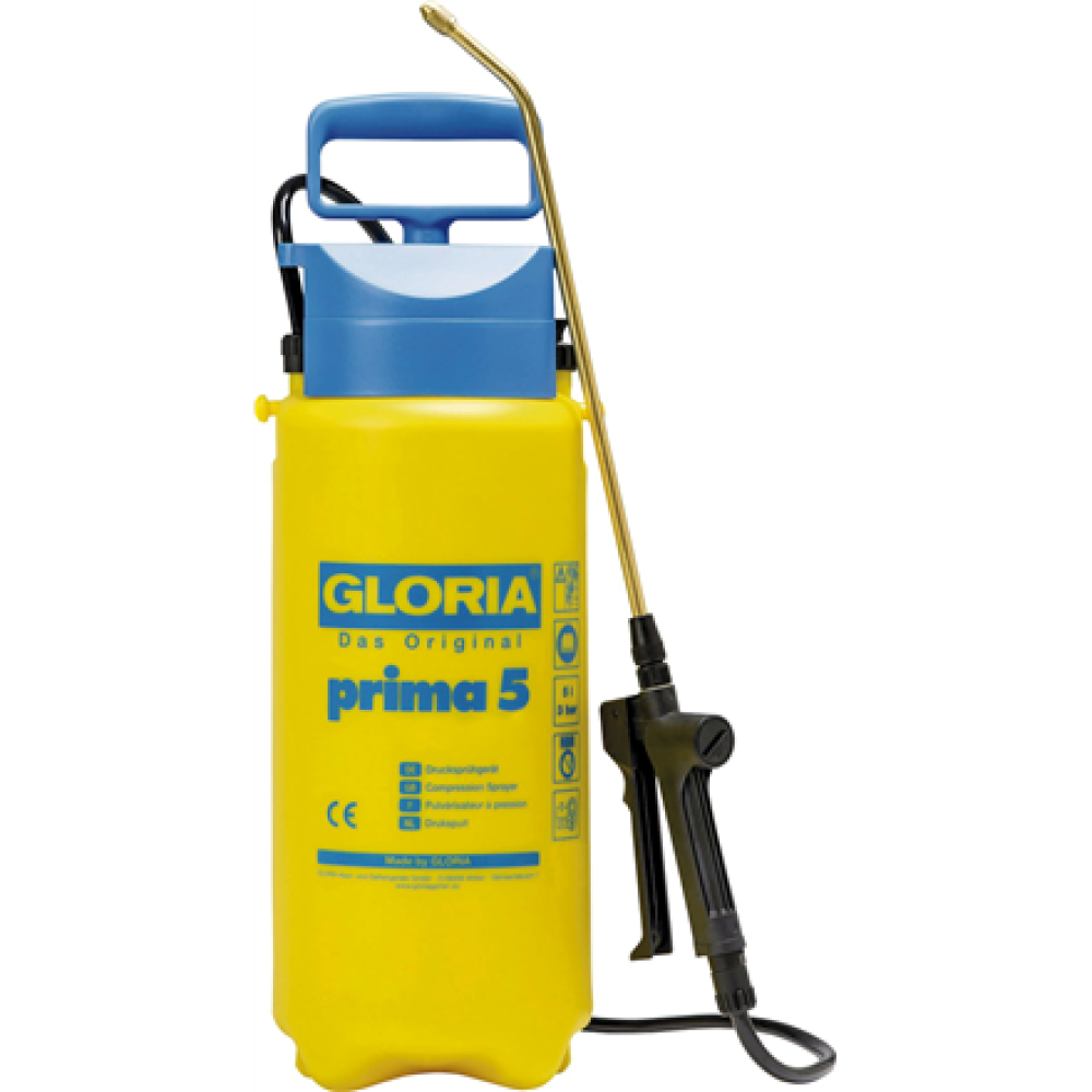Gloria , Pressure Garden Sprayer , PRIMA 5 GLORIA , 3 bar