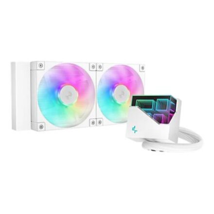 Deepcool , Liquid CPU cooler , LT240 WH ARGB , Intel, AMD
