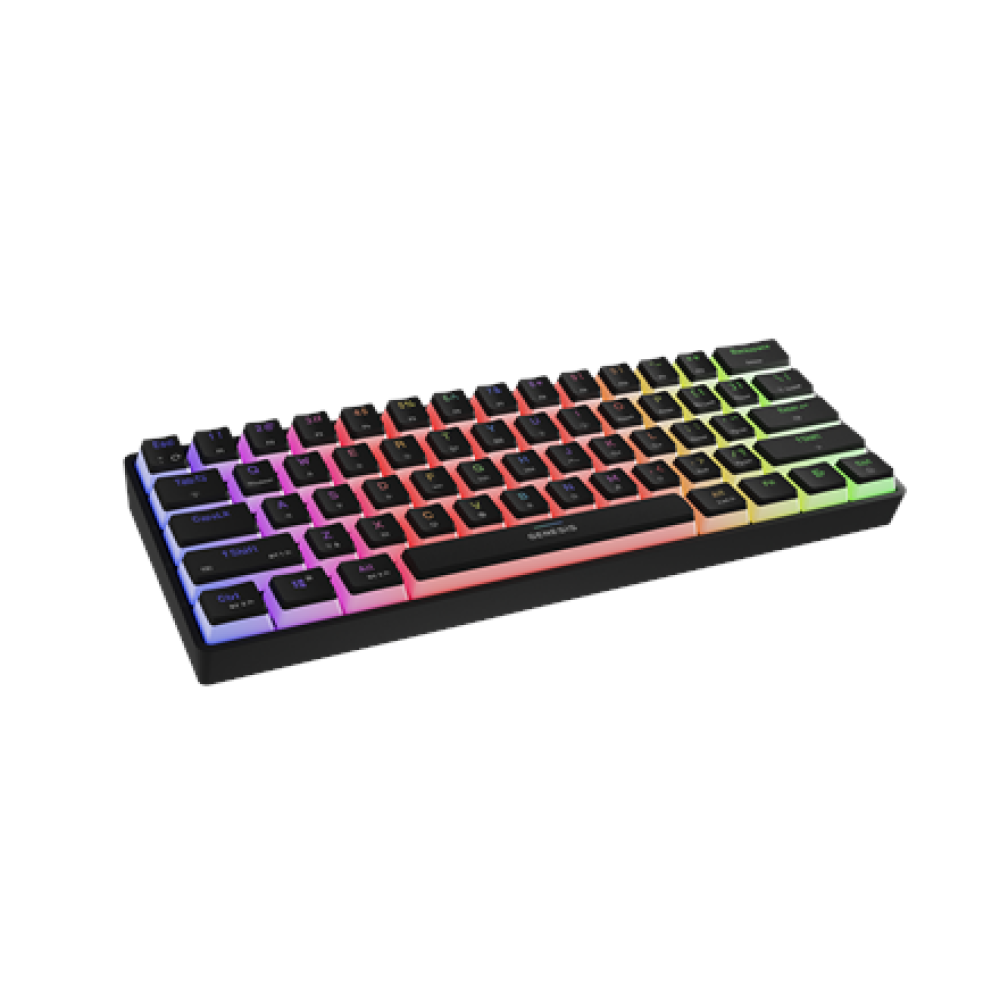 Genesis , THOR 660 G2 , Gaming keyboard , Wireless/Wired , US , Black , 2.4 GHz, Bluetooth, USB , Tactile
