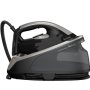 TEFAL Steam Station , SV6140 Express Easy , 2200 W , 1.7 L , 6 bar , Auto power off , Vertical steam function , Calc-clean function , Black/Steel Grey