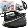 TEFAL Steam Station , SV6140 Express Easy , 2200 W , 1.7 L , 6 bar , Auto power off , Vertical steam function , Calc-clean function , Black/Steel Grey