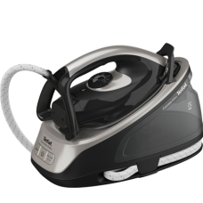 TEFAL Steam Station , SV6140 Express Easy , 2200 W , 1.7 L , 6 bar , Auto power off , Vertical steam function , Calc-clean function , Black/Steel Grey TEFAL Steam Station , SV6140 Express Easy , 2200 W , 1.7 L , 6 bar , Auto power off , Vertical steam function , Calc-clean function , Black/Steel Grey
