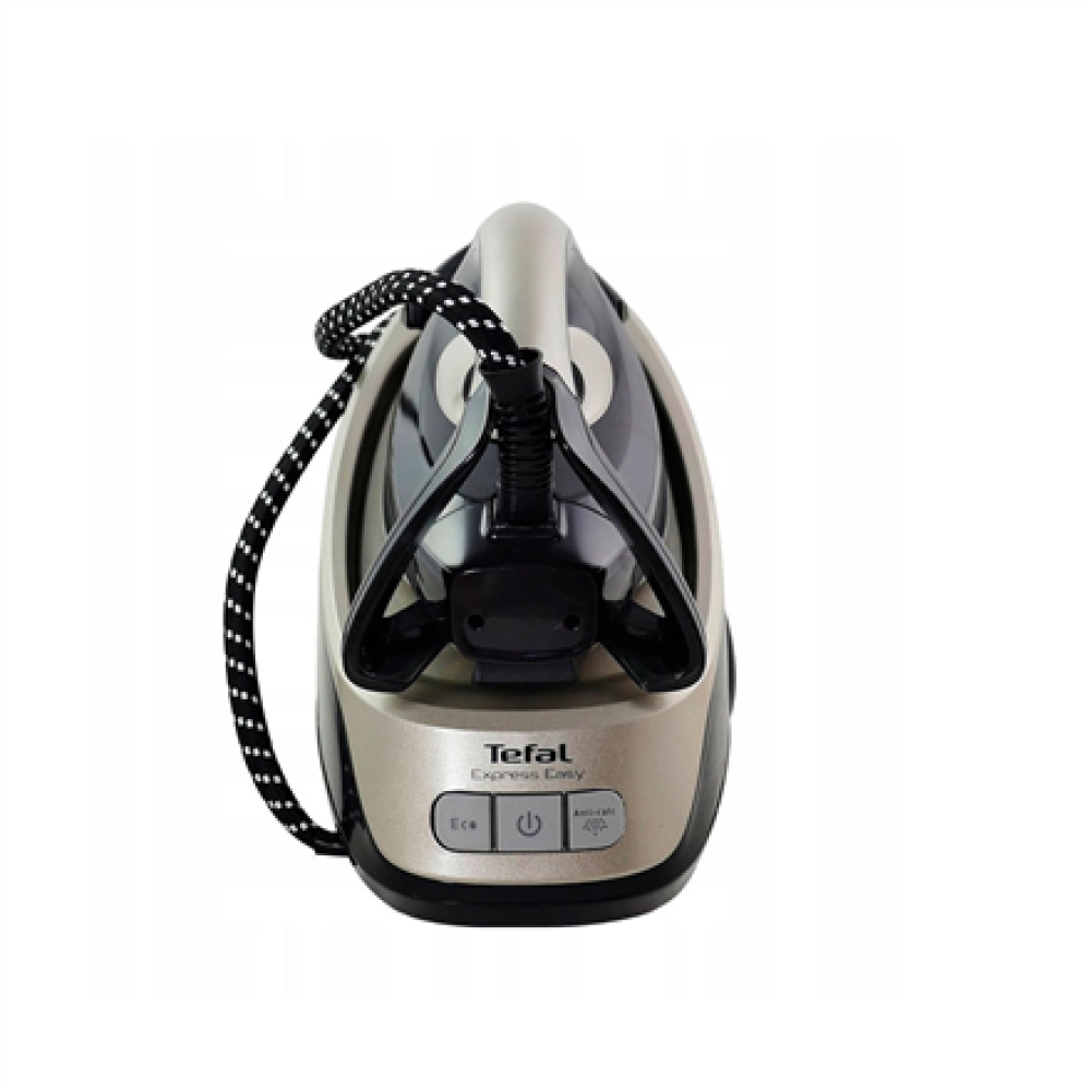 TEFAL Steam Station , SV6140 Express Easy , 2200 W , 1.7 L , 6 bar , Auto power off , Vertical steam function , Calc-clean function , Black/Steel Grey