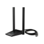 AX1800 Dual Antennas High Gain Wireless USB Adapter , Archer TX20U Plus , 802.11ax , 574+1201 Mbit/s , 10/100/1000 Mbit/s , Ethernet LAN (RJ-45) ports 0 , Mesh Support No , MU-MiMO Yes , No mobile broadband , Antenna type External
