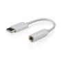 Cablexpert , USB type-C plug to stereo 3.5 mm audio adapter cable, White , A-CM-3.5F-01