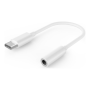 Cablexpert USB type-C plug to stereo 3.5 mm audio adapter cable, White , A-CM-3.5F-01