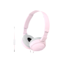Sony MDR-ZX110APP.CE7 Headband/On-Ear Microphone Pink