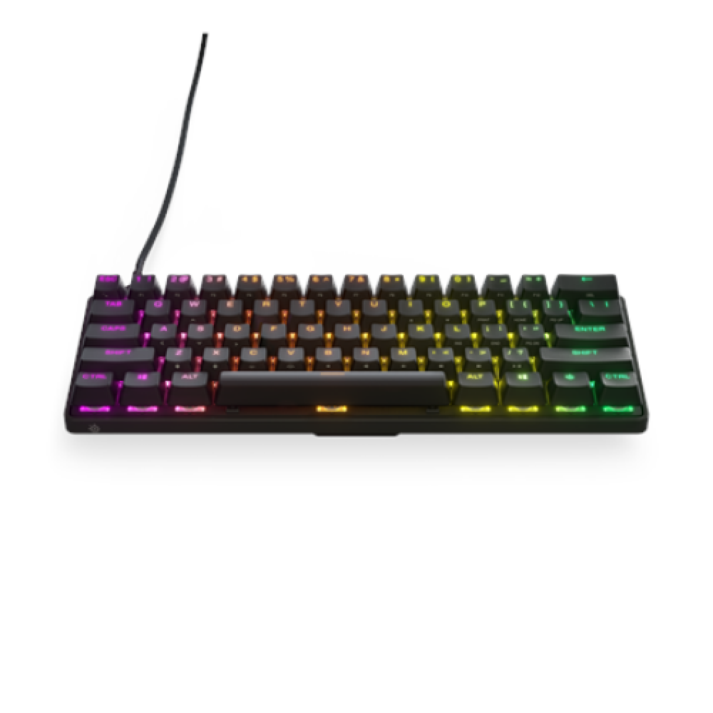SteelSeries Gaming Keyboard Apex Pro Mini, RGB LED light, US, Black, Wired