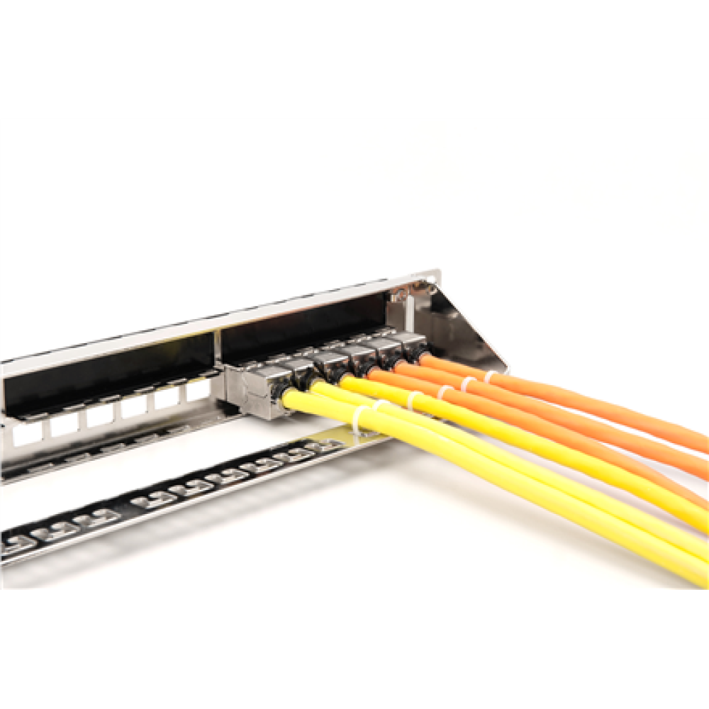 Digitus Modular Patch Panel, 24-port , DN-91411-G , White