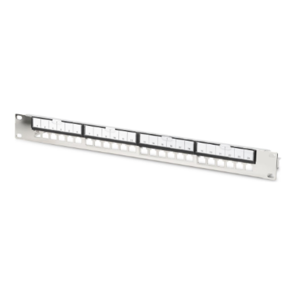 Digitus Modular Patch Panel, 24-port , DN-91411-G , White