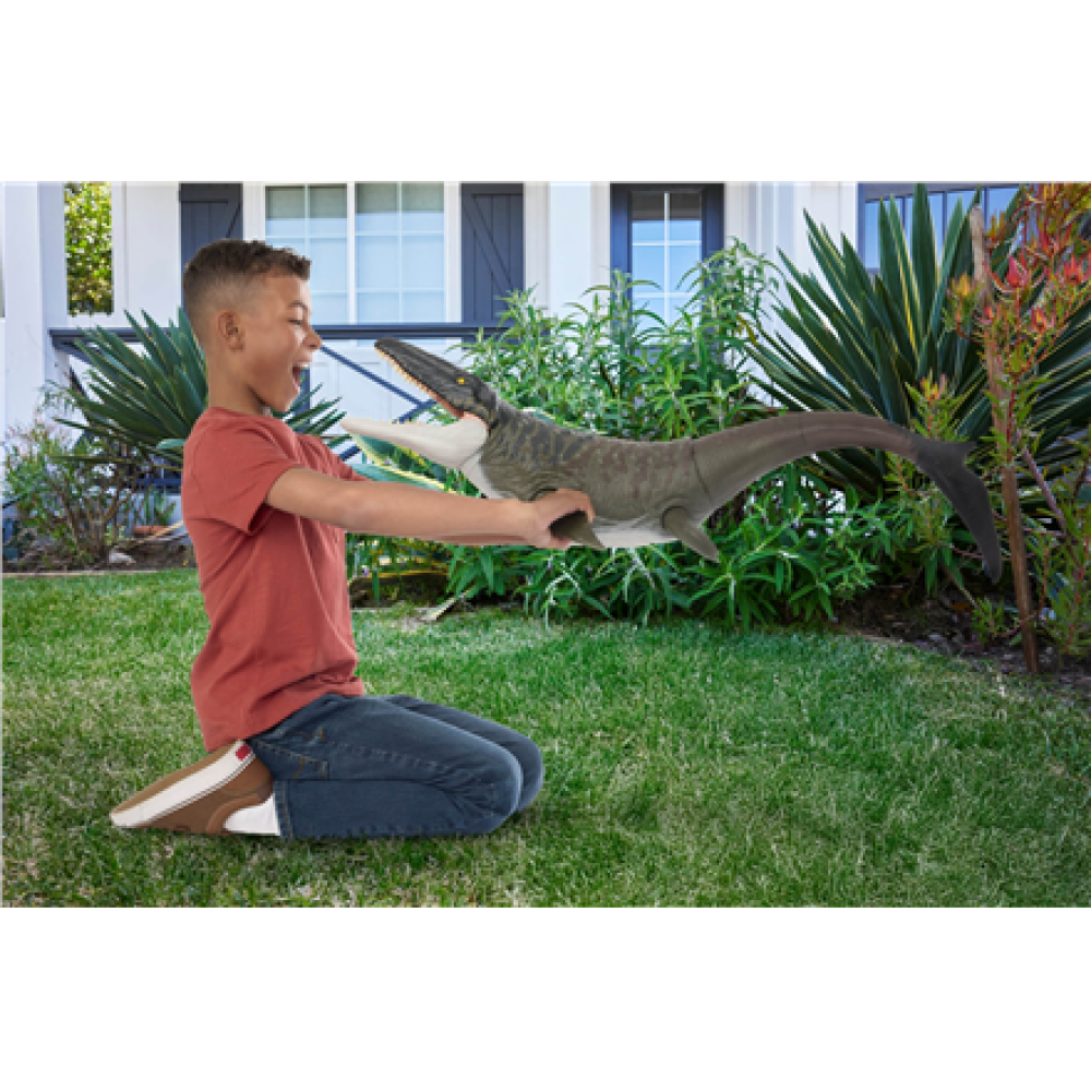 Mattel , JURASSIC WORLD giant figure, Super Colossal Mosa, JGB51