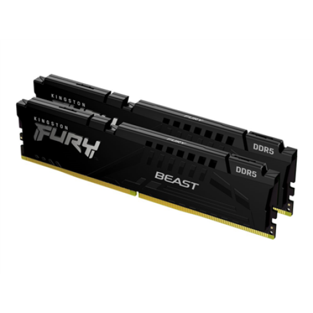 Kingston , 32 Kit (16GBx2) GB , DDR5 , 6000 MHz , PC/server , Registered No , ECC No