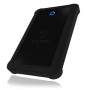 Raidsonic , ICY BOX , IB-233U3-B External enclosure for 2.5 SATA HDD/SSD with USB 3.0 interface and silicone protection sleeve , SATA I, II, III , USB 3.0 , 2.5