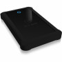 Raidsonic , ICY BOX , IB-233U3-B External enclosure for 2.5 SATA HDD/SSD with USB 3.0 interface and silicone protection sleeve , SATA I, II, III , USB 3.0 , 2.5