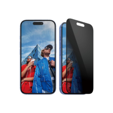 PanzerGlass Screen protector , Apple , iPhone 16/iPhone 15 , Glass , Black , Ultra-Wide Fit