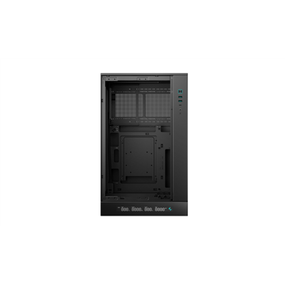Deepcool CH270 DIGITAL , Black , Mini-Tower , Power supply included No , ATX PS2