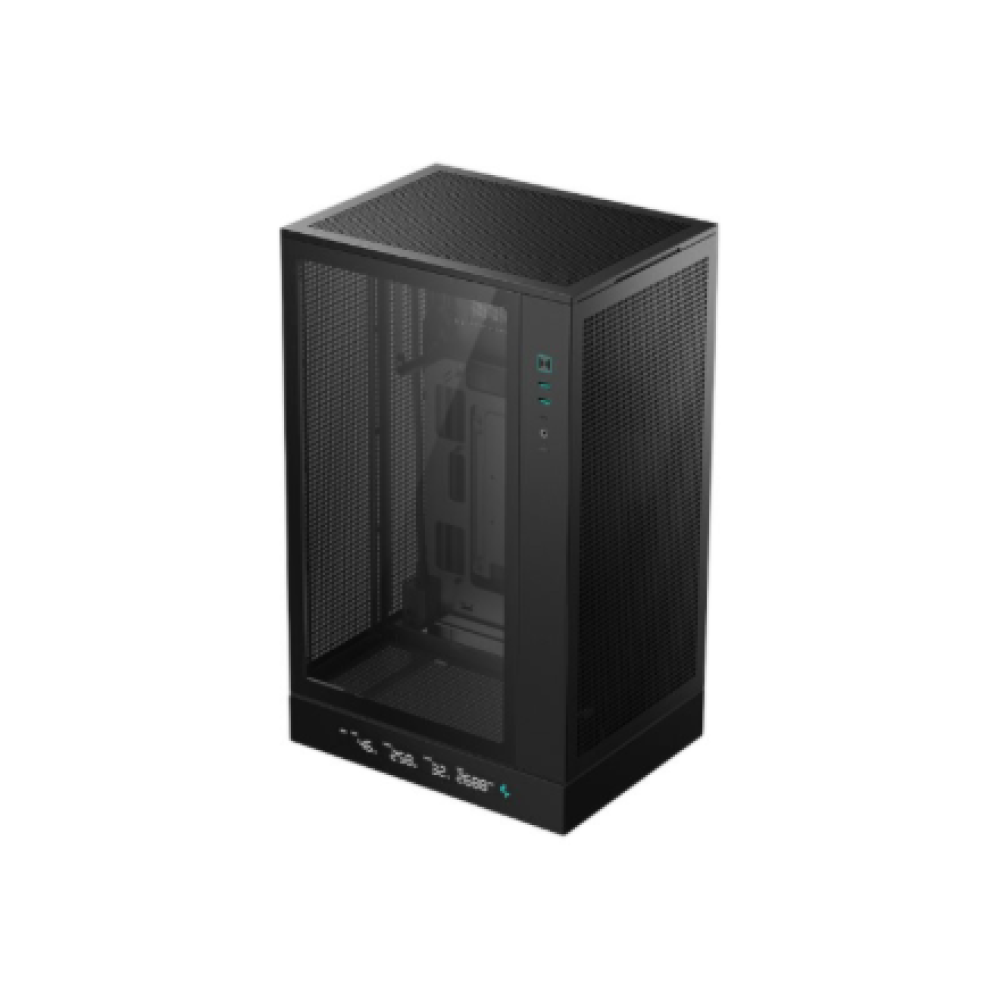 Deepcool CH270 DIGITAL , Black , Mini-Tower , Power supply included No , ATX PS2
