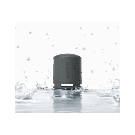 Sony , Speaker , SRS-XB100 , Waterproof , Bluetooth , Wireless connection , Portable , Black