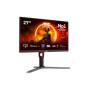 AOC , Monitor , Q27G3XMN/BK , 27 , VA , 16:9 , 180 Hz , 1 ms , 2560 x 1440 pixels , 700 cd/m² , HDMI ports quantity 2 , Black