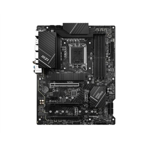 MSI PRO Z790-P WIFI DDR4 Processor family Intel, Processor socket LGA1700, DDR4 DIMM, Memory slots 4, Supported hard disk drive interfaces SATA, M.2, Number of SATA connectors 6, Chipset Intel Z790, ATX