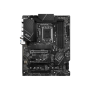MSI PRO Z790-P WIFI DDR4 Processor family Intel, Processor socket LGA1700, DDR4 DIMM, Memory slots 4, Supported hard disk drive interfaces SATA, M.2, Number of SATA connectors 6, Chipset Intel Z790, ATX