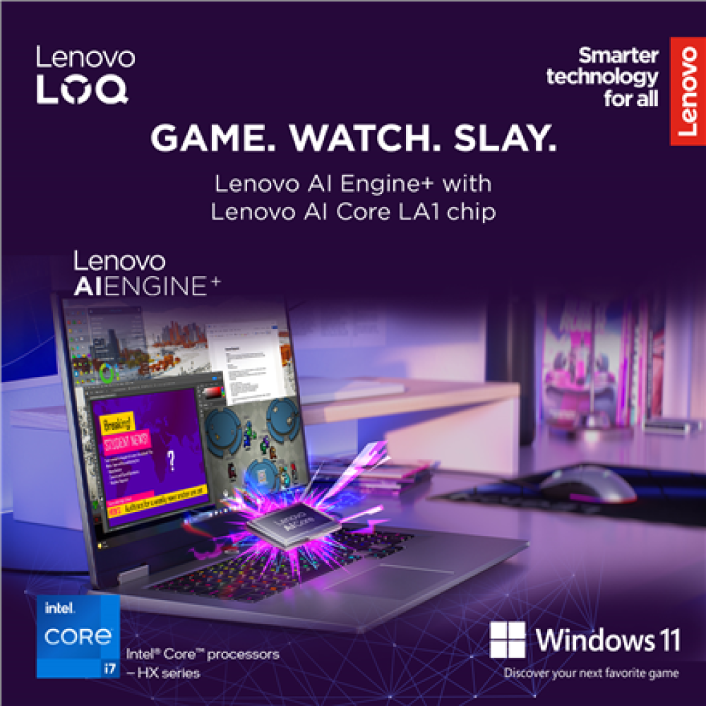 Lenovo LOQ 17IRX10 , Luna Grey , 17.3 , IPS , FHD , 1920 x 1080 pixels , Anti-glare , Intel Core i7 , i7-13650HX , 16 GB , SODIMM DDR5 , Solid-state drive capacity 1000 GB , NVIDIA GeForce RTX 5060 , GDDR7 , 8 GB , Windows 11 Home , 802.11ax , Bluetooth v