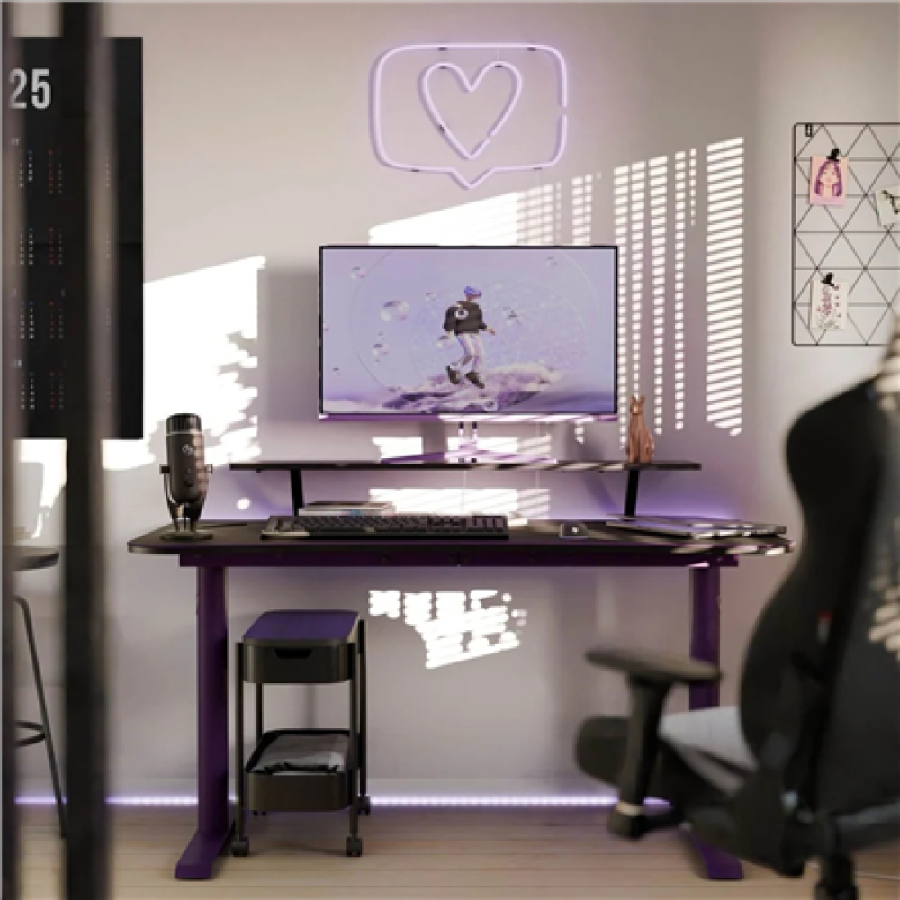 Arozzi Gaming Desk , Arena Medium , Purple