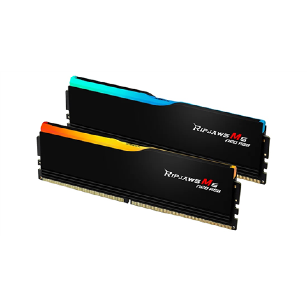 G.Skill Ripjaws M5 Neo RGB , 96 (2x48GB) GB , DDR5 , 6000 MHz , PC/server , Registered No , ECC No