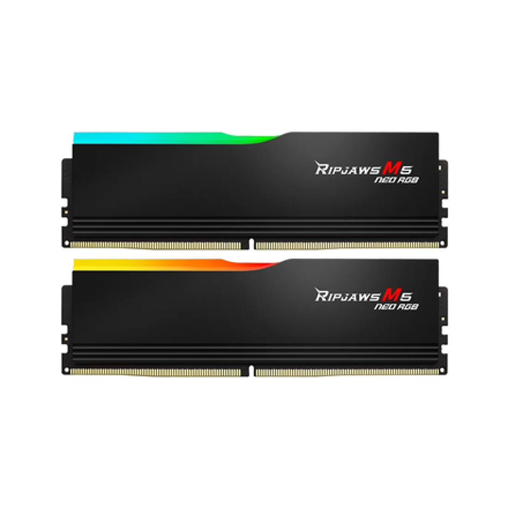 G.Skill Ripjaws M5 Neo RGB , 96 (2x48GB) GB , DDR5 , 6000 MHz , PC/server , Registered No , ECC No