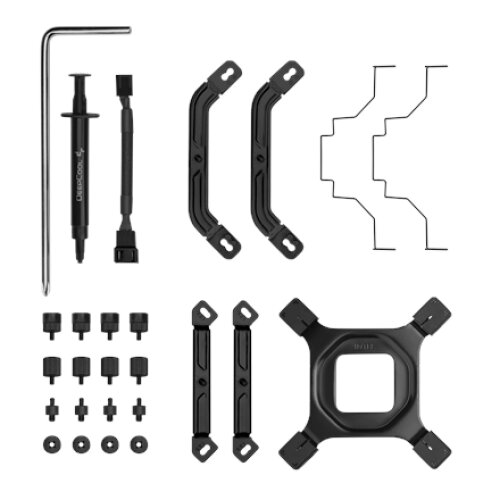 Deepcool , CPU Air Cooler , AK500 Zero Dark , Intel, AMD