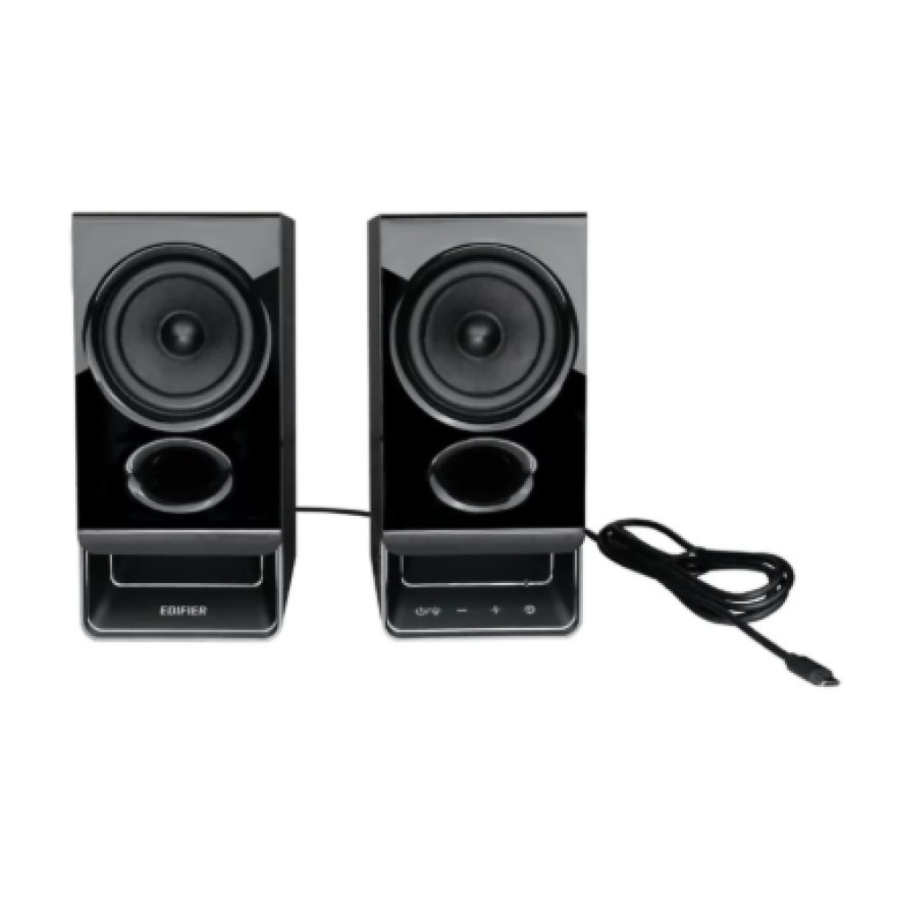 Edifier USB-Powered Speaker , R20BT , 2.5 W + 2.5 W , Bluetooth , Wireless connection , Black