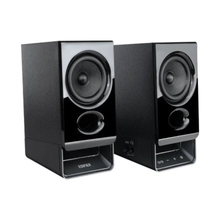 Edifier USB-Powered Speaker , R20BT , 2.5 W + 2.5 W , Bluetooth , Wireless connection , Black