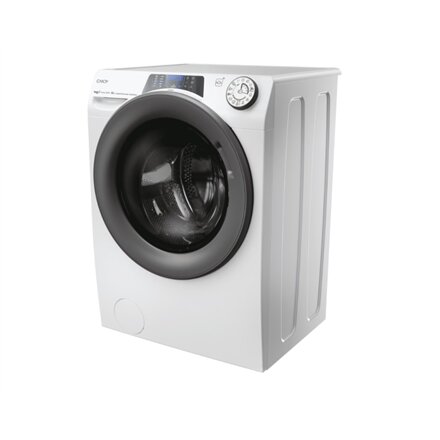 Candy Washing Machine with Dryer , RPW 41066BWMR8-S , Energy efficiency class A/D , Front loading , Washing capacity 10 kg , 1400 RPM , Depth 58 cm , Width 60 cm , Display , Digit , Drying system , Drying capacity 6 kg , Steam function , White