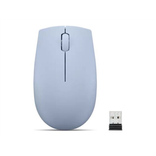 Lenovo , Compact Mouse with battery , 300 , Wireless , Frost Blue