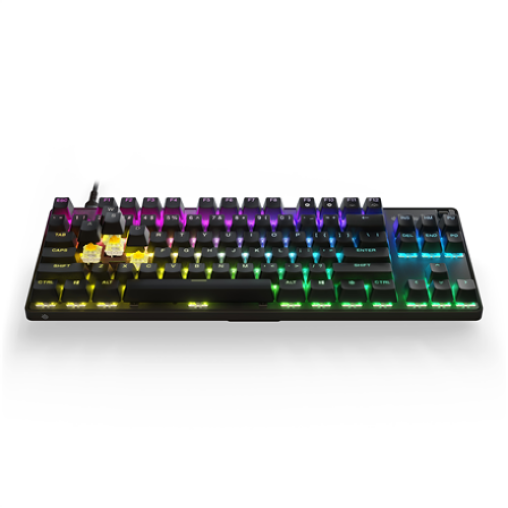 SteelSeries Gaming Keyboard Apex 9 TKL, RGB LED light, US, Black, Wired