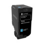 Lexmark CS72x Cyan Standard Yield Toner Cartridge , Lexmark 74C0S20 , CS720 Cyan Standard Yield Toner Cartridge , Cartridge , Cyan
