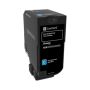Lexmark CS72x Cyan Standard Yield Toner Cartridge , Lexmark 74C0S20 , CS720 Cyan Standard Yield Toner Cartridge , Cartridge , Cyan