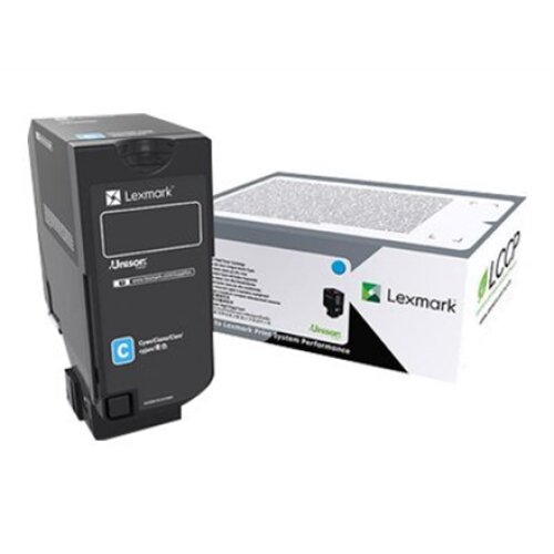 Lexmark CS72x Cyan Standard Yield Toner Cartridge , Lexmark 74C0S20 , CS720 Cyan Standard Yield Toner Cartridge , Cartridge , Cyan