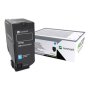 Lexmark CS72x Cyan Standard Yield Toner Cartridge , Lexmark 74C0S20 , CS720 Cyan Standard Yield Toner Cartridge , Cartridge , Cyan