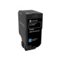 Lexmark CS72x Cyan Standard Yield Toner Cartridge , Lexmark 74C0S20 , CS720 Cyan Standard Yield Toner Cartridge , Cartridge , Cyan