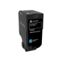 Lexmark CS72x Cyan Standard Yield Toner Cartridge , Lexmark 74C0S20 , CS720 Cyan Standard Yield Toner Cartridge , Cartridge , Cyan