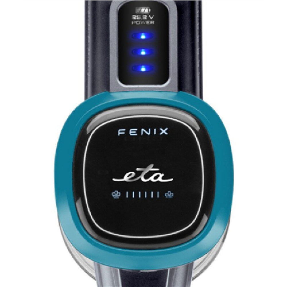 ETA , Vacuum Cleaner , Fenix ETA123390000 , Cordless operating , Handstick and Handheld , N/A W , 25.2 V , Operating time (max) 40 min , Blue/Grey