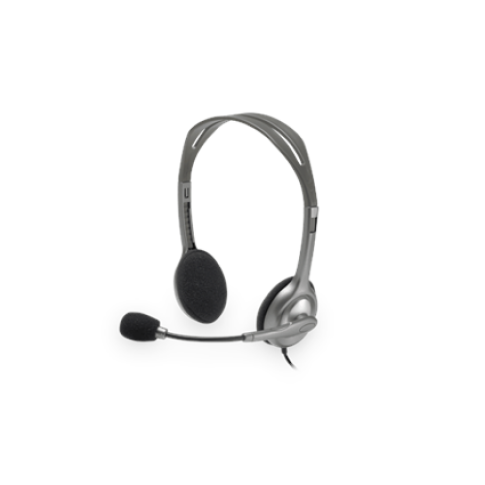 Logitech , Stereo headset , H111 , Built-in microphone , 3.5 mm , Grey