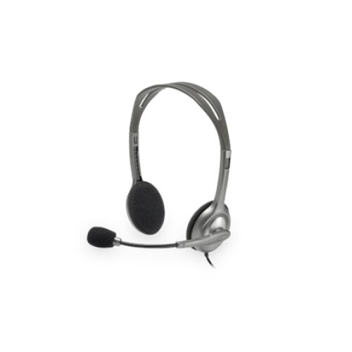Logitech , Stereo headset , H111 , Built-in microphone , 3.5 mm , Grey