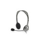 Logitech , Stereo headset , H111 , Built-in microphone , 3.5 mm , Grey