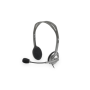 Logitech , Stereo headset , H111 , Built-in microphone , 3.5 mm , Grey
