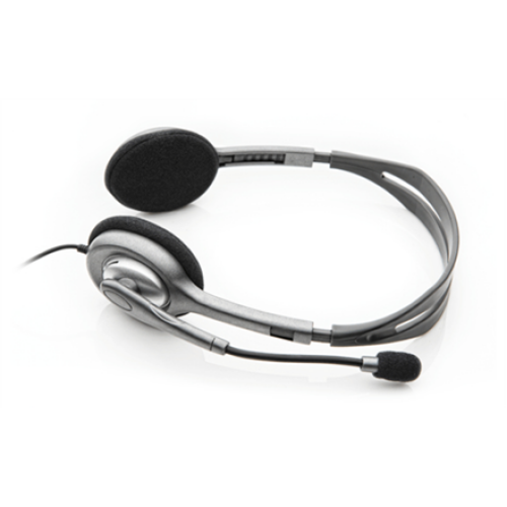 Logitech , Stereo headset , H111 , Built-in microphone , 3.5 mm , Grey